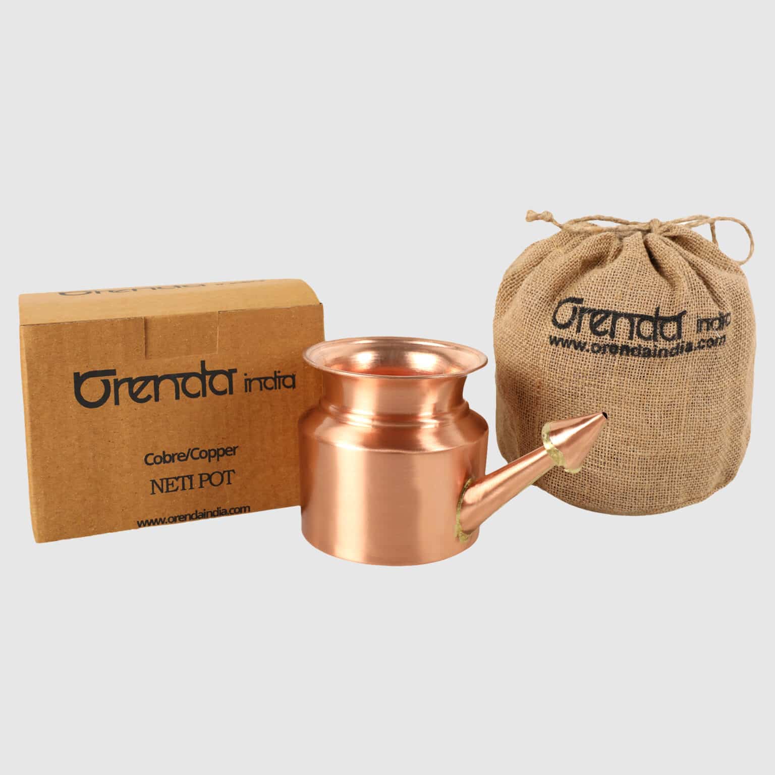 Copper Neti Pot OrendaIndia