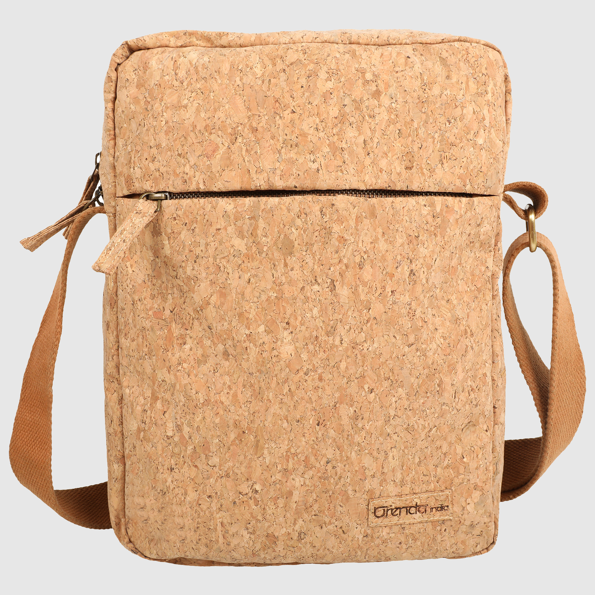 Unisex Cork Crossbody Bag - OrendaIndia