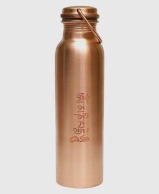 Ayurvedic Copper Water Bottle -Tibetan Prayer